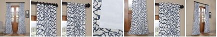 Exclusive Fabrics & Furnishings Ellis Printed Cotton Twill 50" x 108" Curtain Panel